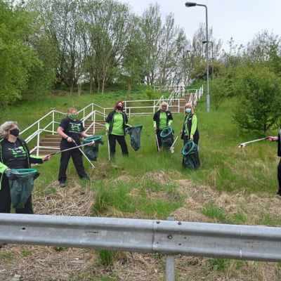 Who knew litter picking was good for your wellbeing! | Asda Wolstanton