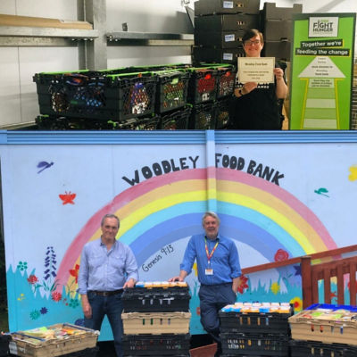 Grant for Woodley Food Bank | Asda Lower Earley