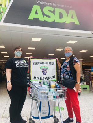 Hurst Bowling Club donation | Asda Lower Earley