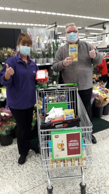 Donation to Lifeboat Project food bank  | Asda Wolverhampton