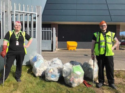 Litter pick | Asda Peterhead