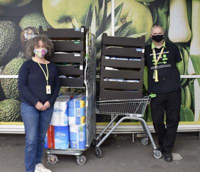 Hygiene bank donation | Asda Bideford