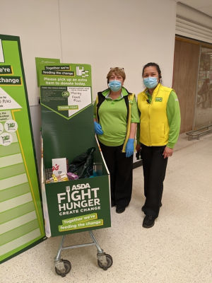 Sharon and Dina back Fight Hunger Create Change | Asda Elgin