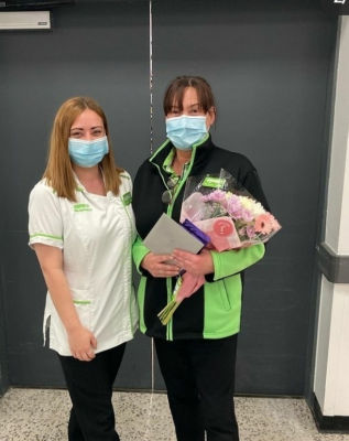 Brenda celebrates 28 years with Asda  | Asda Gosforth
