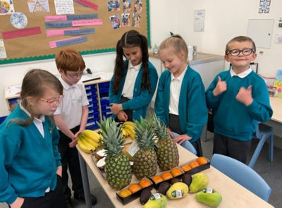 Helping pupils know their fruits! | Asda Plymouth