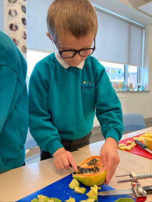 Helping pupils know their fruits! | Asda Plymouth