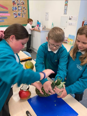 Helping pupils know their fruits! | Asda Plymouth