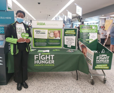 Supporting Fight Hunger Create Change  | Asda Killingbeck