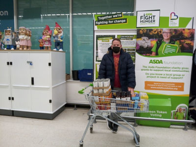 Foodbank donation | Asda Radcliffe