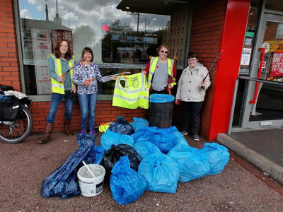 Rachel Heydon from Asda Wigan set up Wigan Litter Pickers