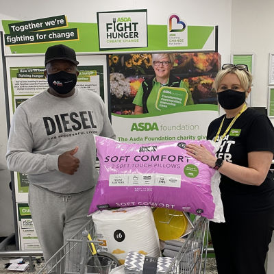 Help Bristol’s Homeless donation | Asda Bedminster