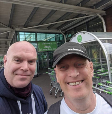 Pedal power for charity | Asda St Leonards on Sea
