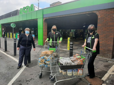Age UK pick up goods | Asda Darlington