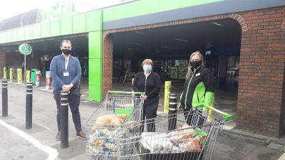 Age UK pick up goods | Asda Darlington