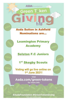 Green tokens go live | Asda Sutton in Ashfield