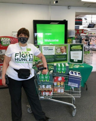 Donation to Ashton Churches Together Food Bank  | Asda Golborne