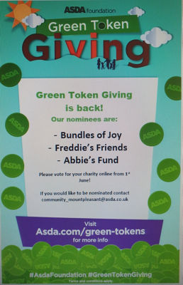 Green Token Giving  | Asda Mount Pleasant