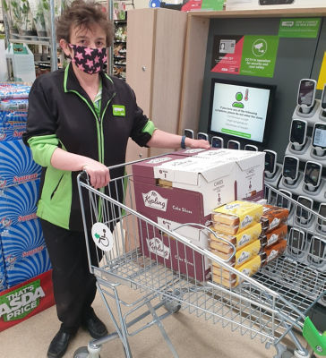 Donation to soup kitchen | Asda Mount Pleasant