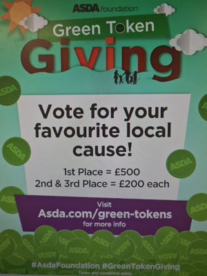 Green tokens are back! | Asda Llangefni