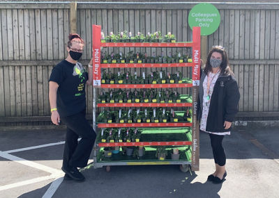 Donation of plants | Asda Weston-super-Mare