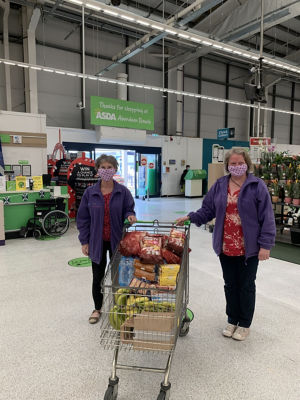 Donation to The Living Well Project | Asda Aberdeen Beach