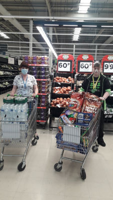Treats for volunteers | Asda Wrexham