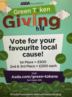 Green token giving  | Asda Longwell Green