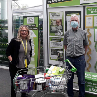 Oakenholt Bowling Club donation | Asda Queensferry