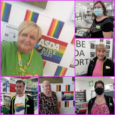 Celebrating Pride 2021  | Asda Gosforth