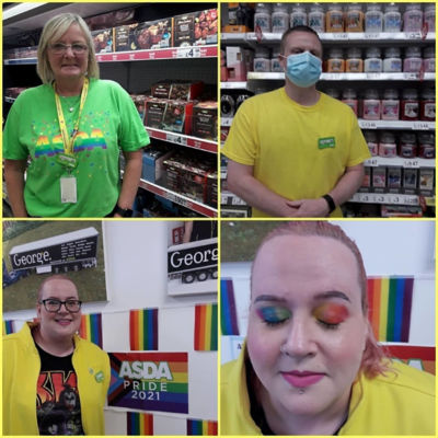 Celebrating Pride 2021  | Asda Gosforth