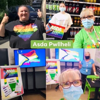 Celebrating Pride 2021 | Asda Pwllheli