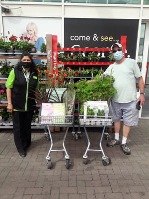 Donation for green project | Asda Wembley