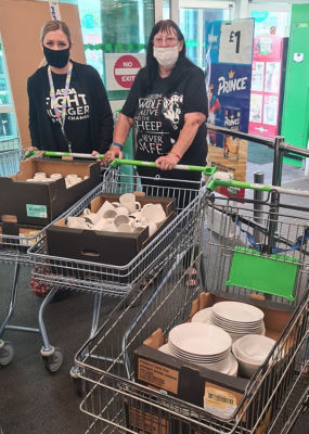 Donation to local soup kitchen | Asda Fleetwood