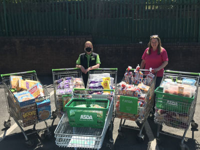 Alive & Kicking Out of School Club donation | Asda Blackburn