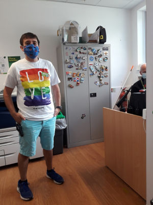 Wearing colours with PRIDE | Asda Barnstaple
