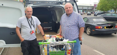 Jimmy's Night Shelter donation | Asda Cambridge