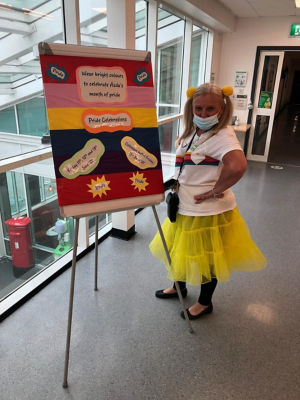 Bright colours for Pride | Asda Great Bridge