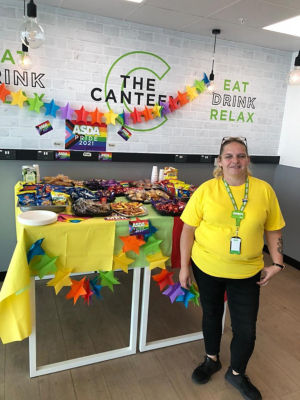 Bright colours for Pride | Asda Great Bridge