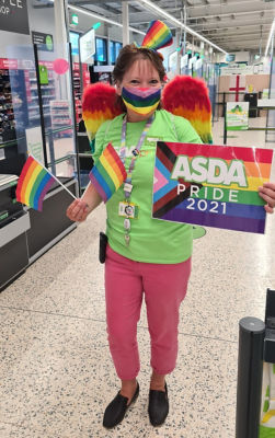 Proud to support Pride  | Asda Newport Isle of Wight