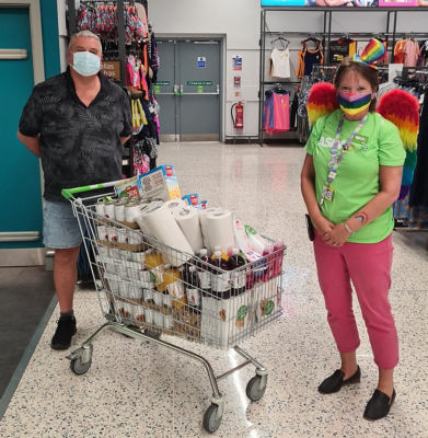 Helping our local foodbank | Asda Newport Isle of Wight