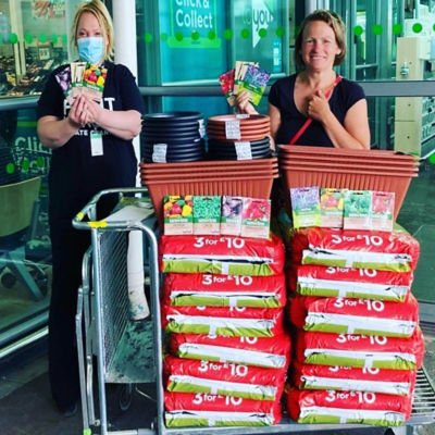 Helping the Pocket Park with their children's garden area❤️ | Asda St Leonards on Sea