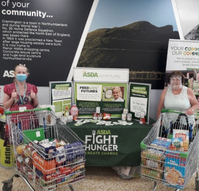 Foodbank support | Asda Cramlington