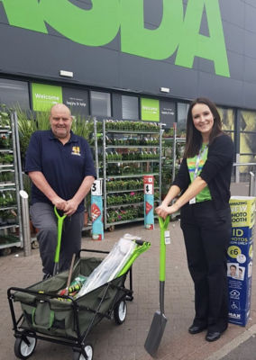 Community allotment donation | Asda Burnden Park