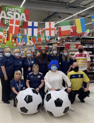 Come on Scotland! | Asda Ayr