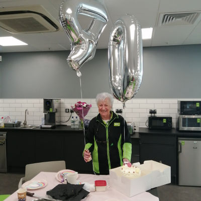 Rita Moss has worked at Asda Clayton Green for 40 years