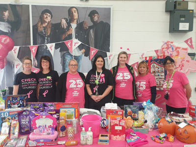 Tickled Pink fundrasing | Asda Mount Pleasant