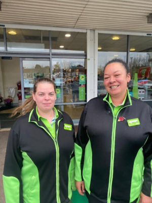  Nicole Fox and Hannah Waziri from Asda Wallsend