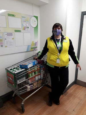 Donation to All Saints' Church Food Bank  | Asda Golborne