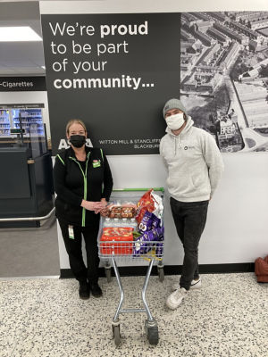 Treats donation | Asda Blackburn