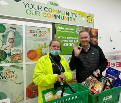 Donation time | Asda Breck Road